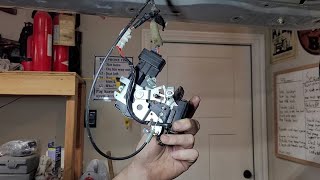 How to replace and modify the rear hatch latch on 1st gen Toyota Sequoia [upl. by Einnos]