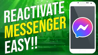 How To Reactivate Messenger 2023 [upl. by Westlund]