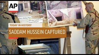 Saddam Hussein Captured  2003  Today In History  13 Dec 18 [upl. by Melcher]