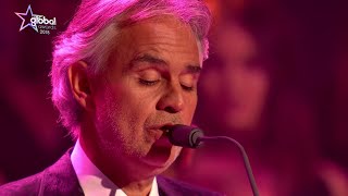 Andrea Bocelli  ‘Time To Say Goodbye’ LIVE  The Global Awards 2018  Classic FM [upl. by Shargel619]