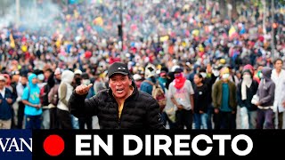 CRISIS EN ECUADOR EN DIRECTO  Nuevas protestas en Quito [upl. by Burris966]