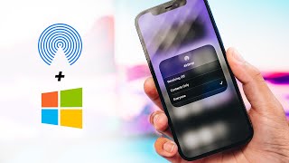 How To Use Airdrop On Windows PC [upl. by Yneffit382]