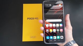 Xiaomi Poco M3 4GB128GB  Unboxing [upl. by Evanthe855]