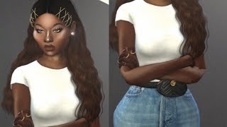 THE SIMS 4 ¦ DESIGNER CC HAUL  LOOKBOOK amp LINKS [upl. by Auohp66]