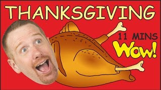 Thanksgiving Baby in the Family  MORE  English Short Stories for Kids  Steve and Maggie  Wow TV [upl. by Enilamme]