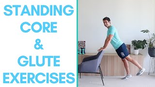 Essential Standing Glute amp Core Workout for Seniors [upl. by Hollingsworth]