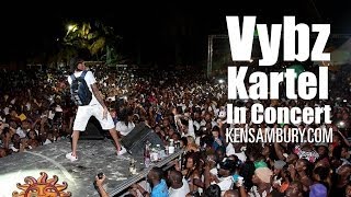 Vybz Kartels Last Concert  40 Minute Performance [upl. by Noryahs]