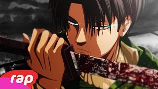 Rap do Capitão Levi Attack on Titan  O MAIS FORTE DA HUMANIDADE  NERD HITS [upl. by Gollin]