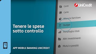 Tenere le spese sotto controllo con lApp Mobile Banking UniCredit [upl. by Xavier]