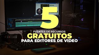 5 Páginas Para Bajar RECURSOS GRATUITOS Para Editores  Música Videos Sonidos Y MÁS [upl. by Norina]