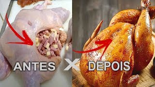 COMO FAZER FRANGO DESOSSADO E RECHEADO  A MELHOR RECEITA DO YOUTUBE  PASSO A PASSO  SEM SEGREDO 🐔 [upl. by Millhon]