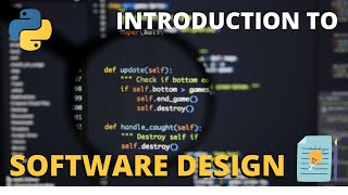 An Introduction to Software Design  With Python [upl. by Swain]