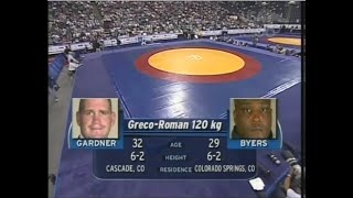 Rulon Gardner vs Dremiel Byers  2004 Olympic Trials [upl. by Neimad]