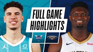 HORNETS at PELICANS  FULL GAME HIGHLIGHTS  January 8 2021 [upl. by Haodnanehs]