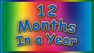 Months of the Year Song  ABC Baby Songs  Learn Months of Year [upl. by Marilee143]