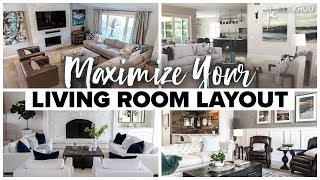 4 Furniture Ideas to Maximize Your Living Room Layout PRO SpacePlanning Tips [upl. by Aizek]