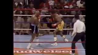 Hagler vs Hearns round 3 [upl. by Yoreel]