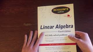 Schaums Guide Math Book Review [upl. by Arabel]