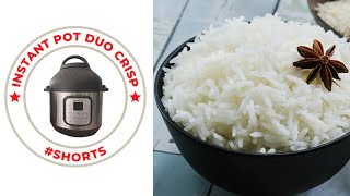 Instant Pot Basmati Rice Shorts [upl. by Suoirad738]