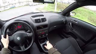 Alfa Romeo 147 19 JTDm 2008  POV Drive [upl. by Ahsatin]