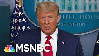 Trump Touts Stock Market Numbers After Dow Hits 30000 Amid Vaccine Transition News  MSNBC [upl. by Gennaro]