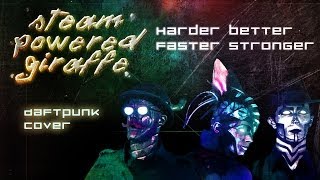 Daft Punk  Harder Better Faster Stronger Cover by Steam Powered Giraffe [upl. by Pickford]