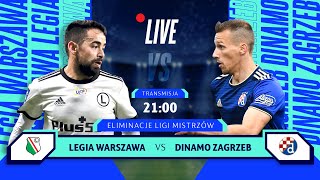 EL LM LEGIA WARSZAWA  DINAMO ZAGRZEB  CAŁY MECZ [upl. by Aneehsal]