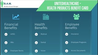 UnitedHealthcare Health Products Benefit Card [upl. by Nosidam758]