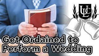 How to Become a Wedding Officiant [upl. by Artina]