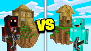 Skeppy vs BadBoyHalo House Build Battle  Minecraft [upl. by Avat596]