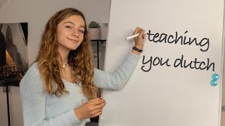 ASMR  TEACHING you DUTCH [upl. by Heyde]