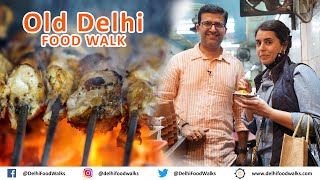 Best OLD DELHI FOOD Walk l Butter amp Chicken  Karanchi amp Sohan Halwa  Mango icecream amp Shahi Tukda [upl. by Carmencita286]