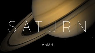 Space ASMR  Exploring Saturn Facts Science Planets [upl. by Airotna]