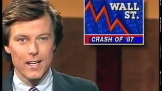 The 1987 stock market crash Original news report [upl. by Sunda42]