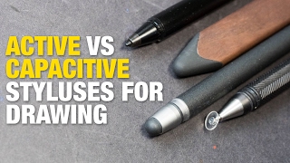 Active vs Capacitive Styluses for Drawing [upl. by Eecak878]