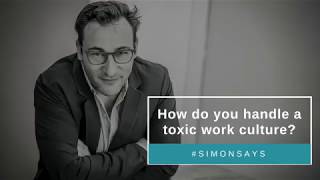 How do you handle a toxic work culture [upl. by Fairleigh670]