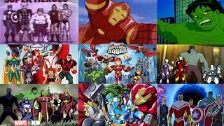 All Marvel Avengers Tv Show Intros 1966  2017 [upl. by Ash490]