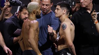 UFC 283 CEREMONIAL WEIGHINS FIGUEIREDO vs MORENO [upl. by Elleirb]