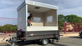 Remolque Camper Plegable Completo [upl. by Reace]