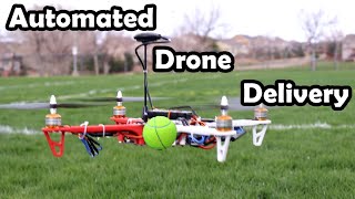 How to make Automated Delivery Drone  w Pixhawk Geofencing RTL Automated Package Delivery [upl. by Ylesara552]