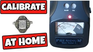 How to Calibrate Presidium Gem Tester ii PGT II  Calibration Repair at Home [upl. by Nala]