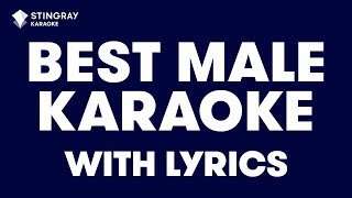 MEGA HITS BEST MALE KARAOKE WITH LYRICS  Maroon 5 Pharrell Williams Sam Smith Lil Nas [upl. by Ardnosak]