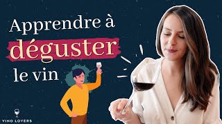 Comment DÉGUSTER un VIN  Les 4 étapes simples de la dégustation 🍷 [upl. by Romelda975]