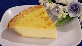 Old Fashioned Custard Pie Recipe [upl. by Naamana316]