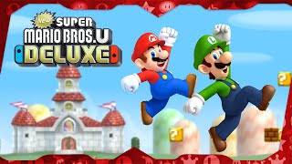 New Super Mario Bros U Deluxe ᴴᴰ Full Playthrough Warps 2Player [upl. by Bennett]