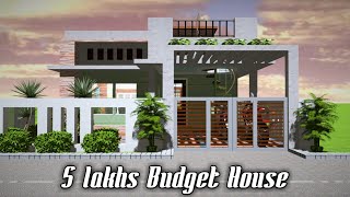 Simple Low Cost Small House Design Idea  Small House Plan 2022  Abject Saga Creation [upl. by Lustig]