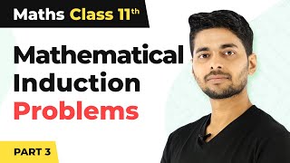 Problems on Mathematical Induction Part3  Principle of Mathematical Induction  Class 11 Maths [upl. by Daht]