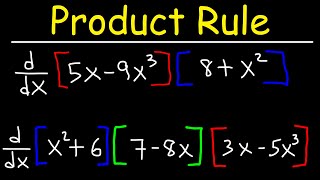 Product Rule For Derivatives [upl. by Atiluap]