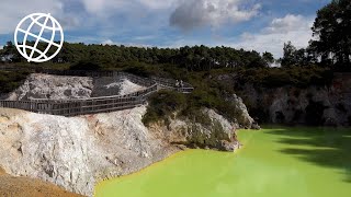 Rotorua Geothermal Area New Zealand Amazing Places 4K [upl. by Higginson]