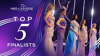 72nd MISS UNIVERSE  TOP 5  Miss Universe [upl. by Wiencke393]